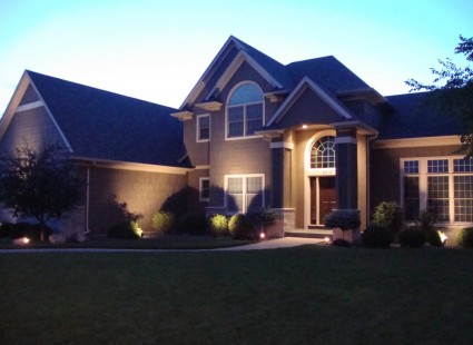 Highlight your home with outdoor lighting image